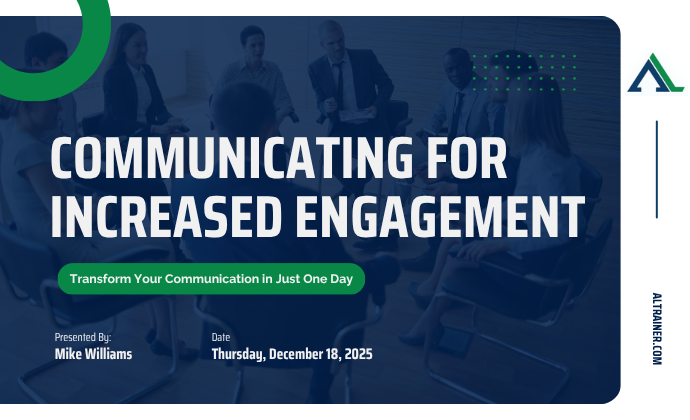 Communicating for Increased Engagement